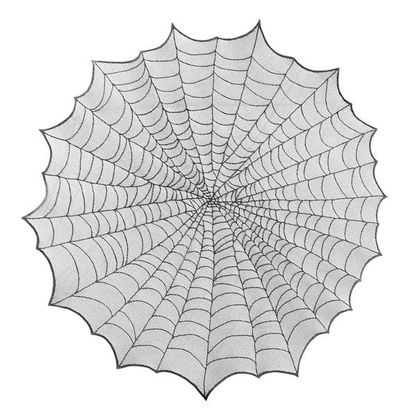 Τραπεζομάντηλο Spider Web Round